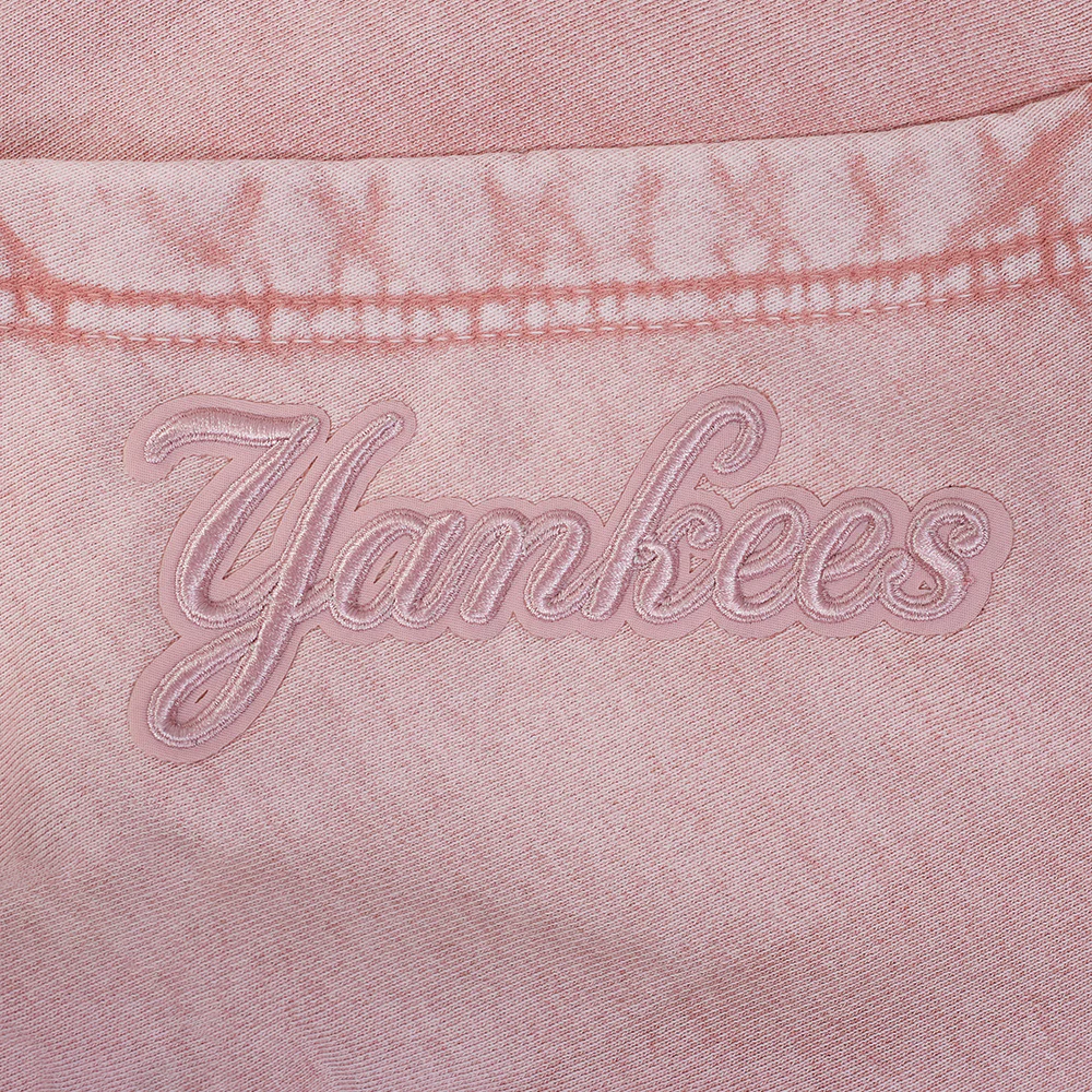 NEW YORK YANKEES WASHED CLASSIC MAUVE MEN'S ENZYME WASH DS FT PO (WASHED MAUVE) - Image 9