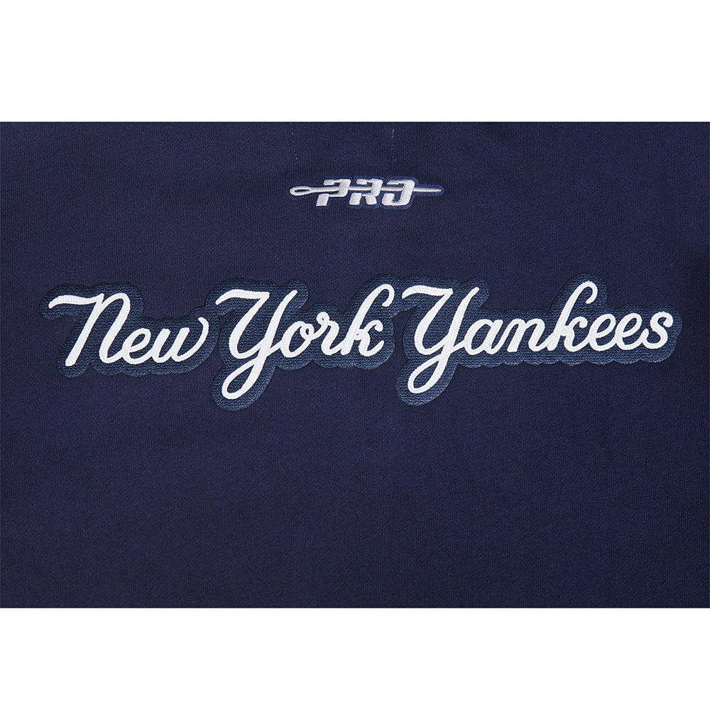 MLB NEW YORK YANKEES CITY ARCH MEN'S FLC 1/4 ZIP (MIDNIGHT NAVY) - Image 8