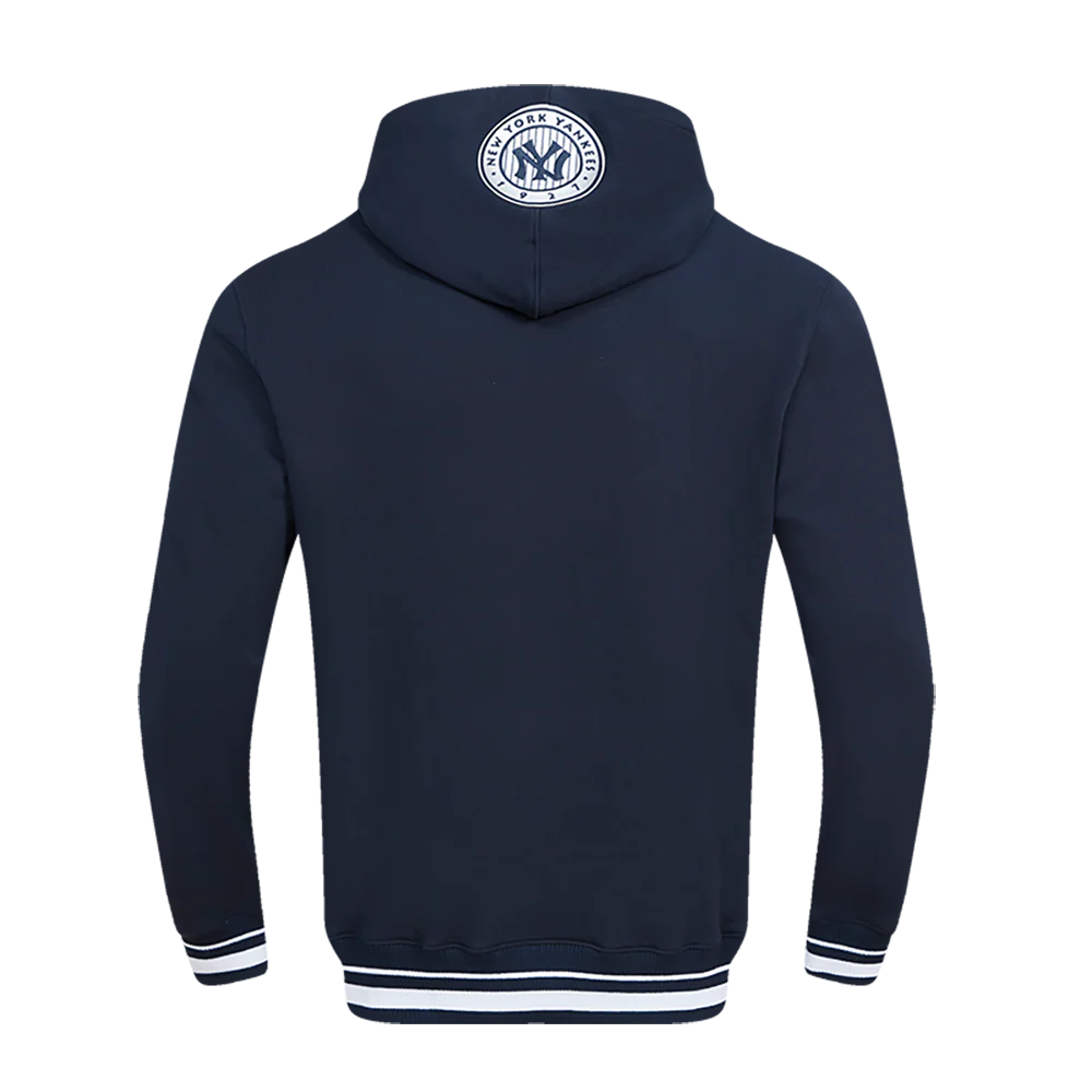 MLB NEW YORK YANKEES RETRO CLASSIC MEN'S PULLOVER HOODIE (MIDNIGHT NAVY) - Image 4