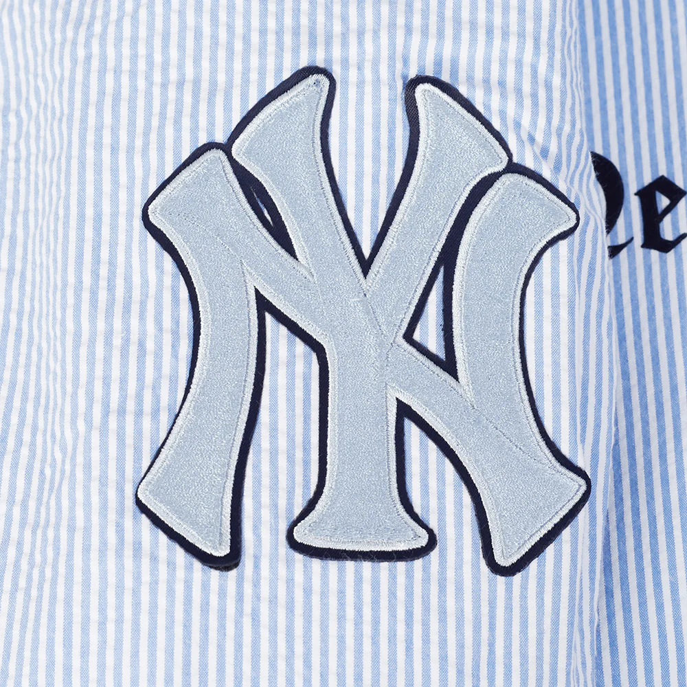 MLB NEW YORK YANKEES COUNTRY CLUB MEN'S SEERSUCKER JACKET (SEERSUCKER BLUE) - Image 14