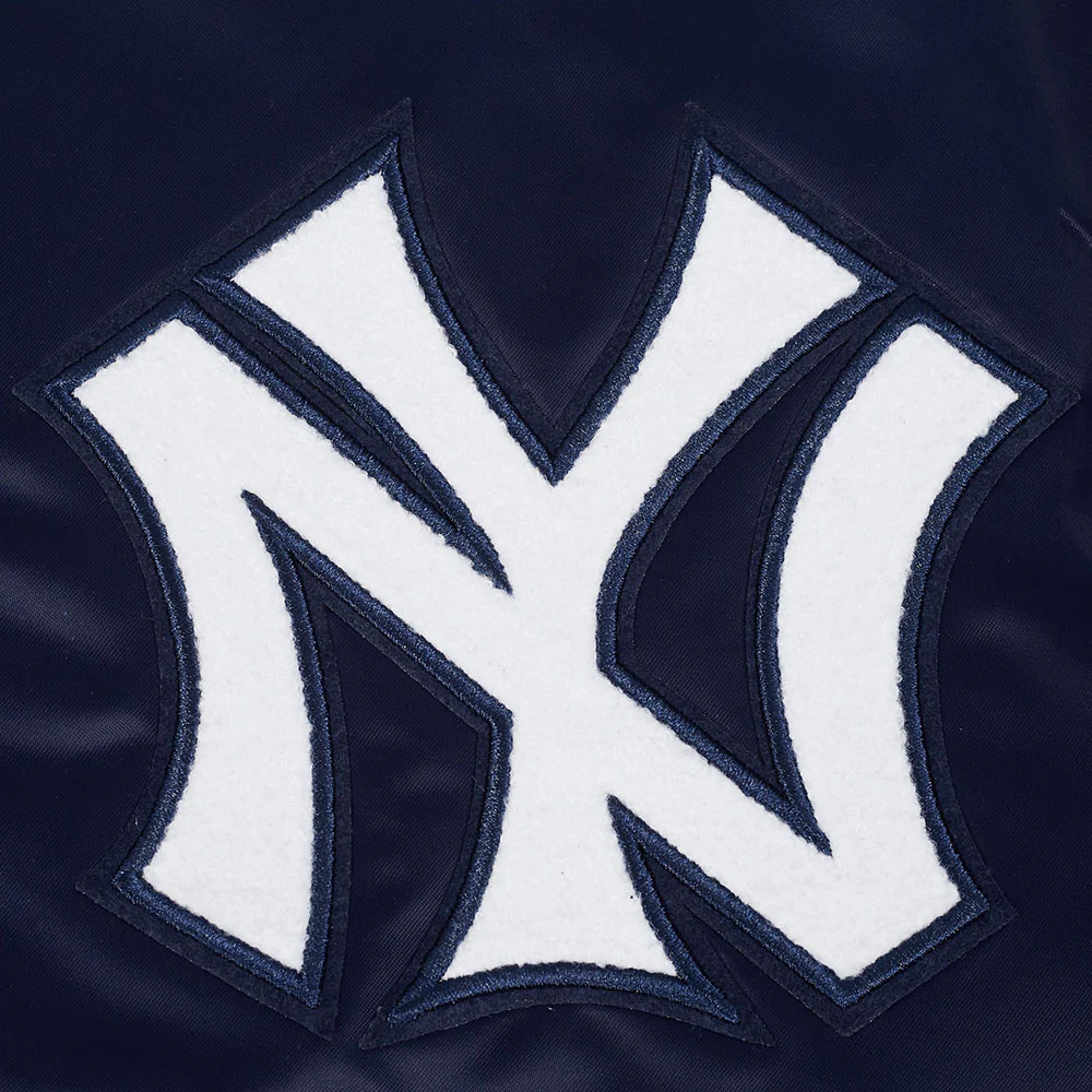 MLB NEW YORK YANKEES BEST OF MEN'S RIB SATIN JACKET (MIDNIGHT NAVY) - Image 11
