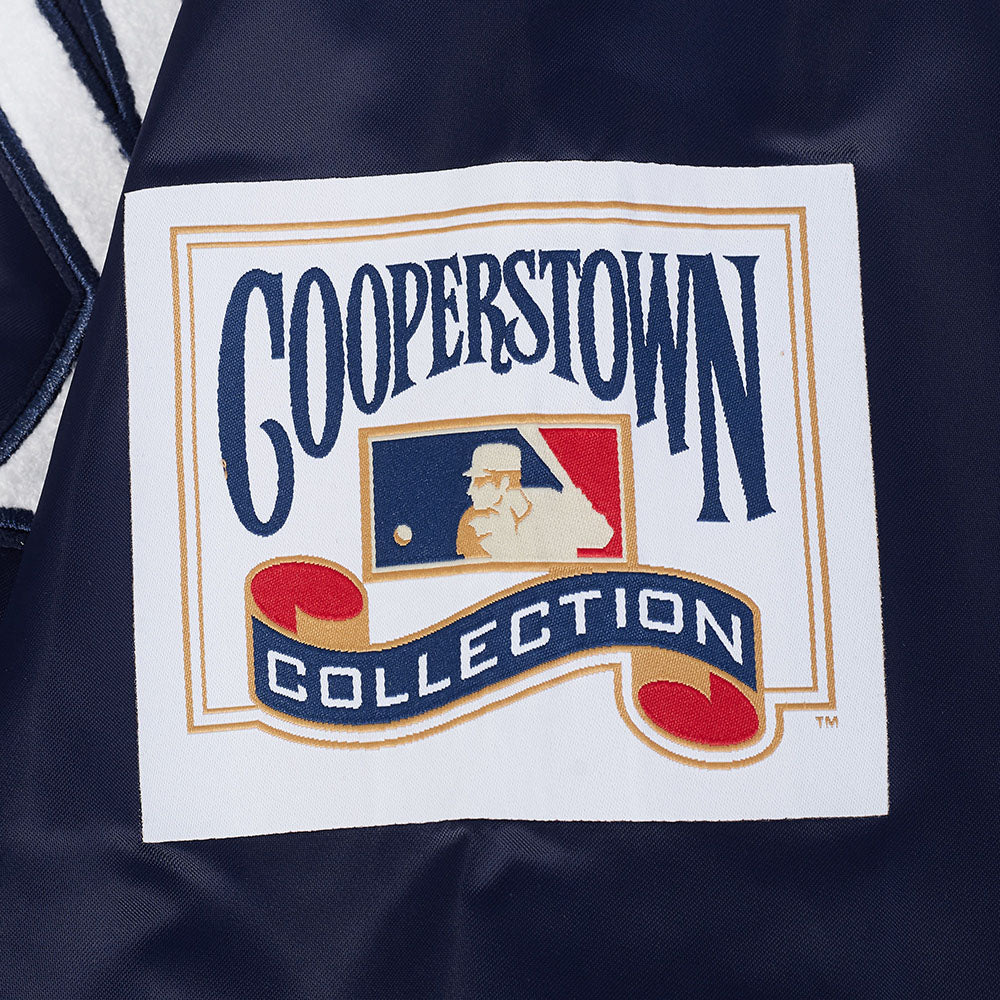MLB NEW YORK YANKEES BEST OF MEN'S RIB SATIN JACKET (MIDNIGHT NAVY) - Image 7