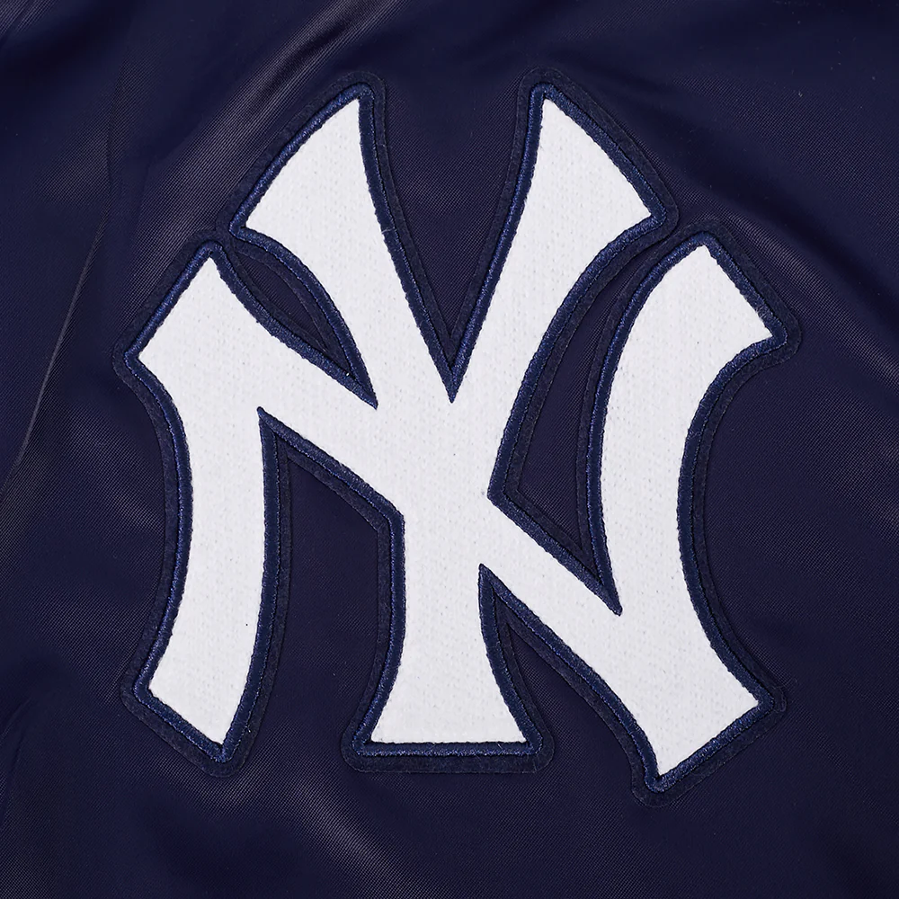 MLB NEW YORK YANKEES DAY ONE MEN'S SATIN JACKET (MIDNIGHT NAVY) - Image 5