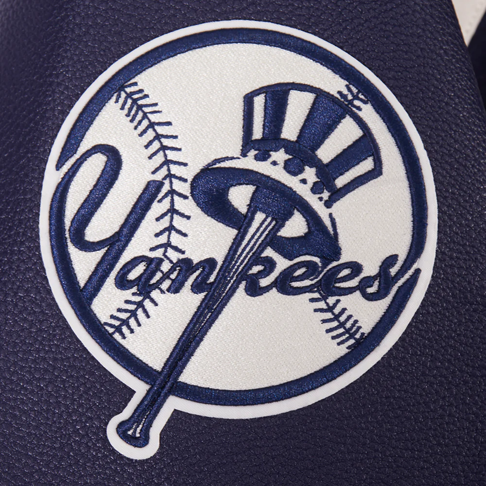 MLB NEW YORK YANKEES FIRST TEAM MEN'S VARSITY JACKET (MIDNIGHT NAVY) - Image 8