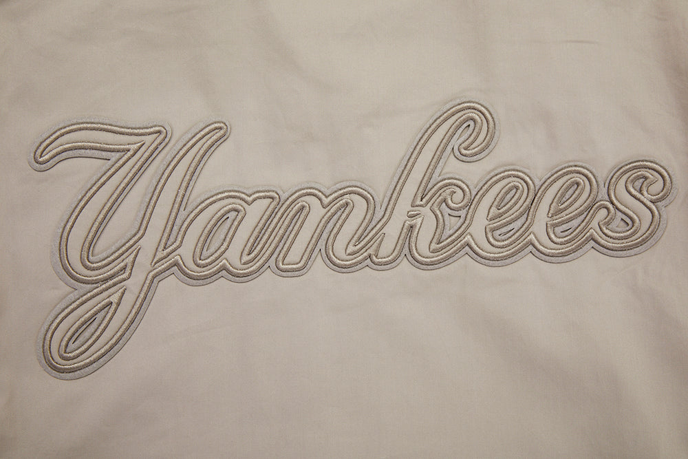 MLB NEW YORK YANKEES NEUTRAL TWILL JACKET (TAUPE) - Image 5