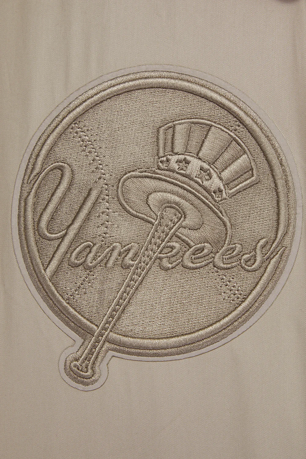 MLB NEW YORK YANKEES NEUTRAL TWILL JACKET (TAUPE) - Image 7