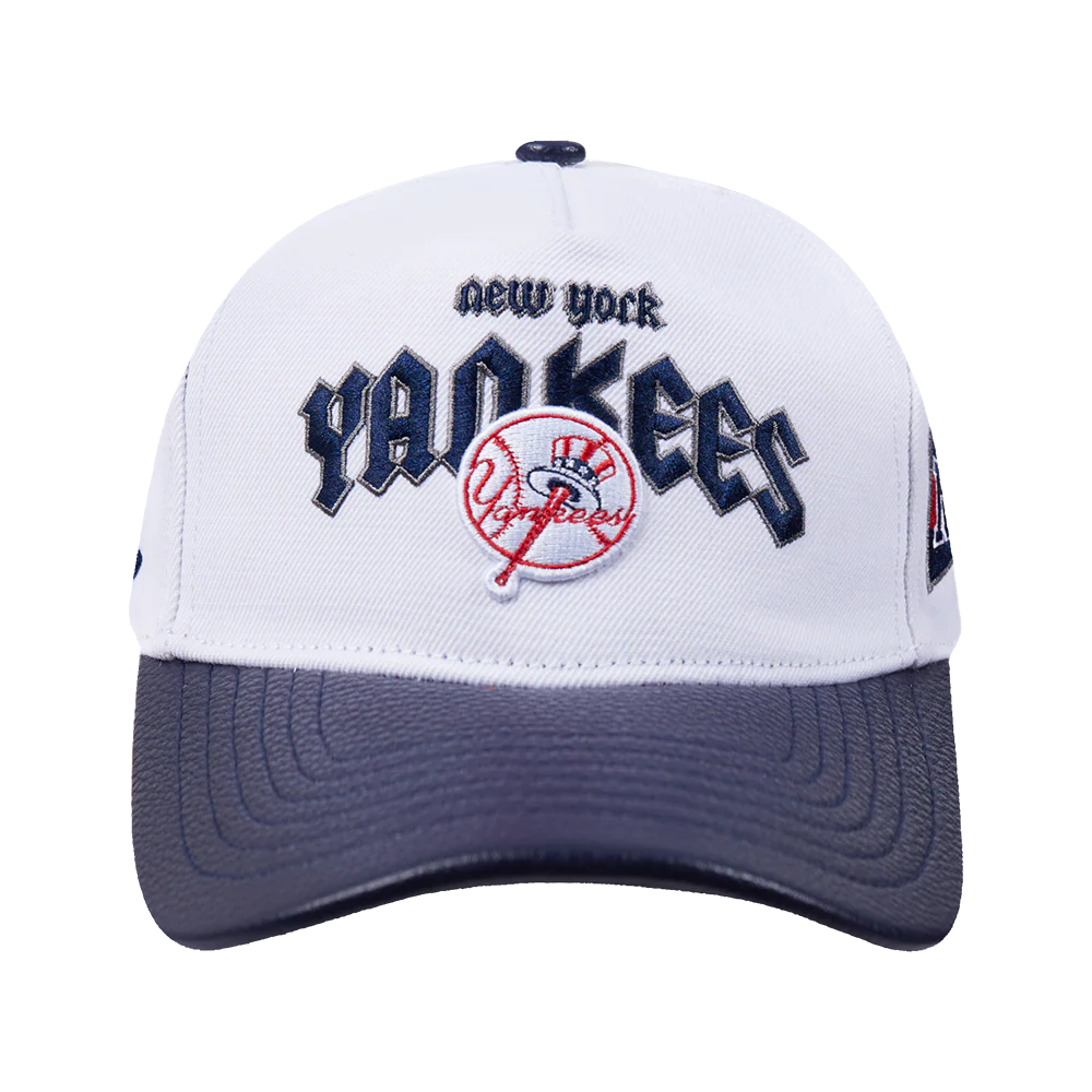 MLB NEW YORK YANKEES CITY TOUR CURVED VISOR STRAPBACK (WHITE)