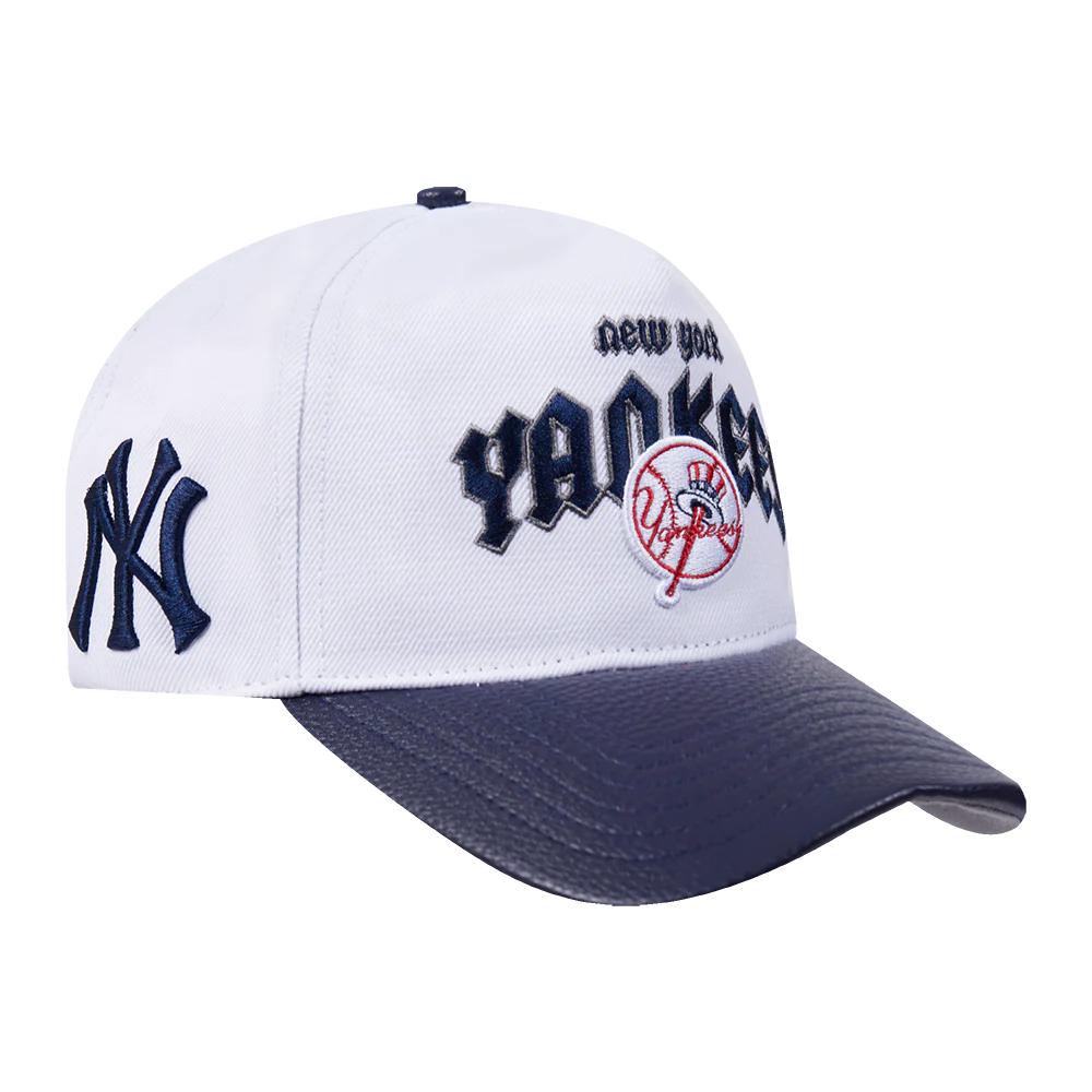 MLB NEW YORK YANKEES CITY TOUR CURVED VISOR STRAPBACK (WHITE) - Image 2