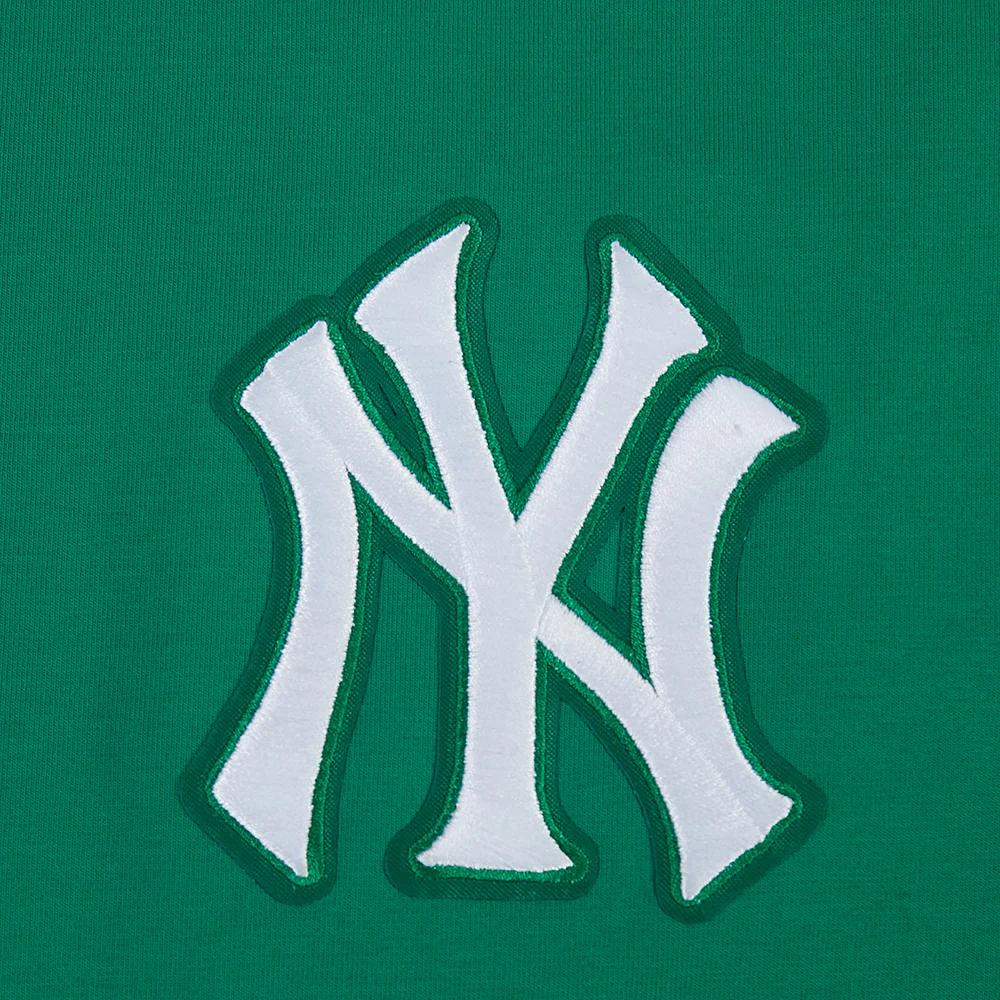 MLB NEW YORK YANKEES WINGSPAN WOMEN'S SJ BOXY TEE (KELLY GREEN) - Image 6