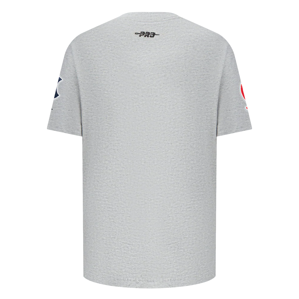 MLB NEW YORK YANKEES CLASSIC BIG BOYS SHORT SLEEVE TOP (HEATHER GREY) - Image 3