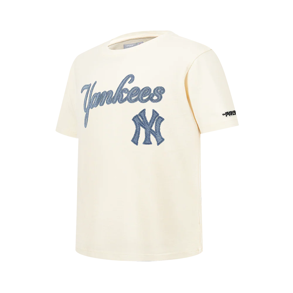 NEW YORK YANKEES VARSITY BLUES BIG BOY'S SS TEE (LINEN) - Image 3