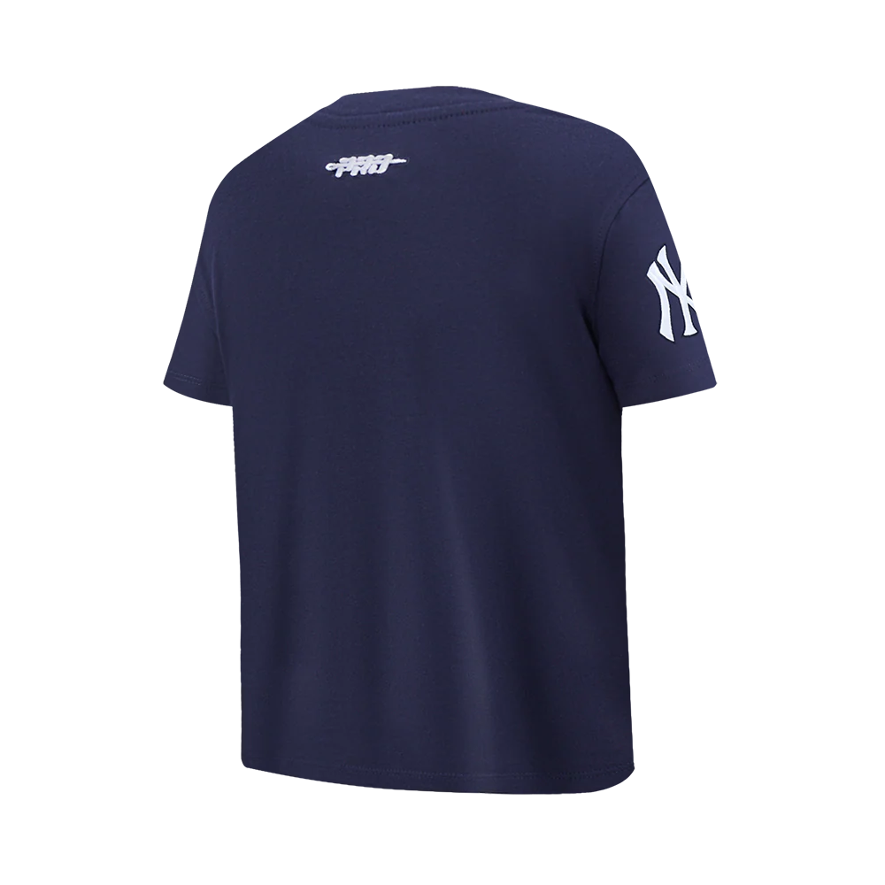 MLB NEW YORK YANKEES TACKLE TWILL BIG BOYS S/S TOP (MIDNIGHT NAVY) - Image 4