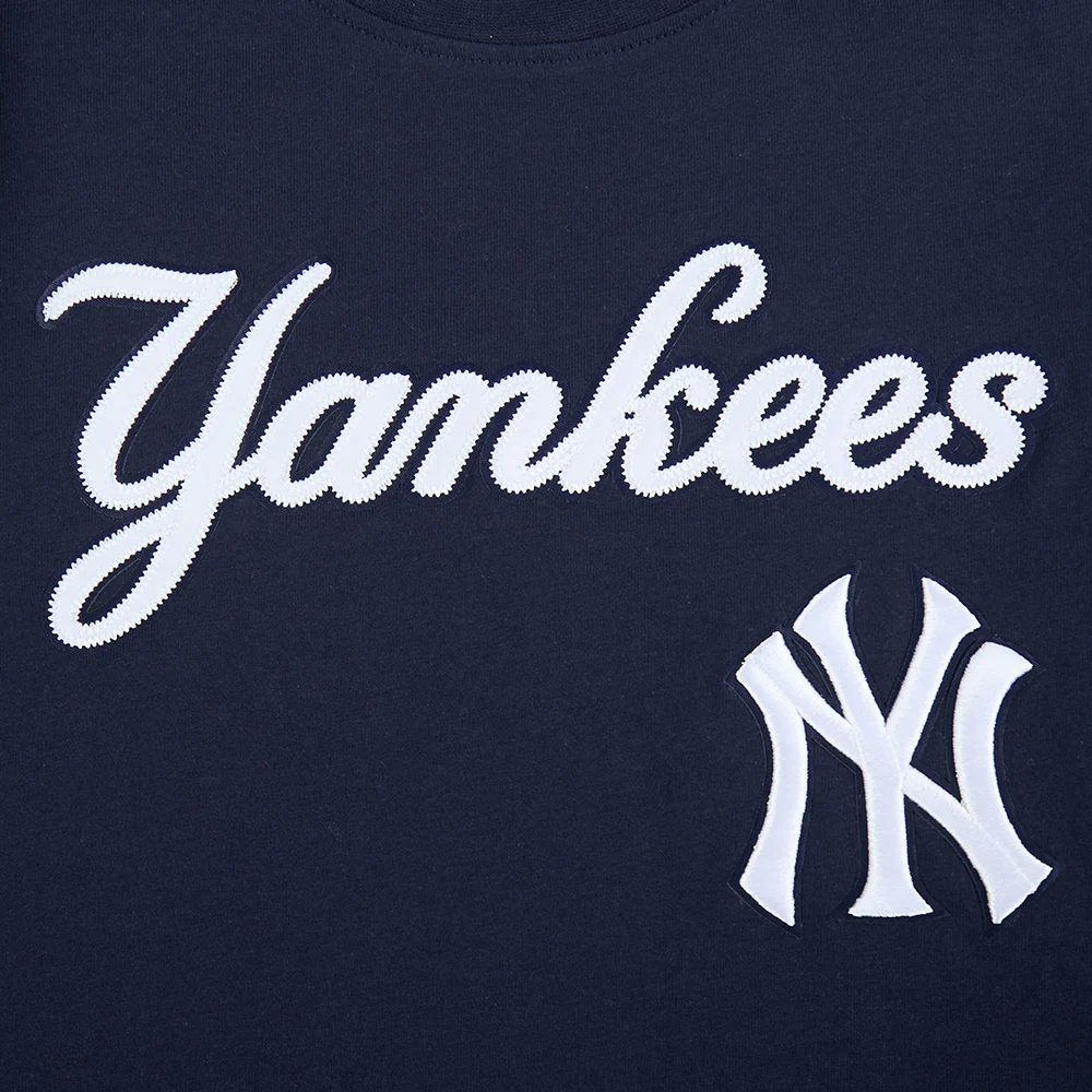 MLB NEW YORK YANKEES TACKLE TWILL BIG BOYS S/S TOP (MIDNIGHT NAVY) - Image 7