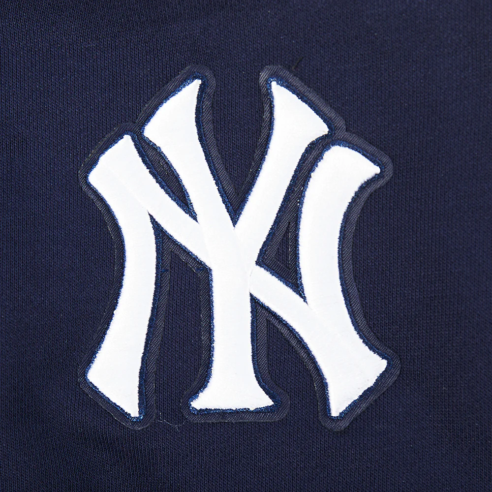 MLB NEW YORK YANKEES WINGSPAN WOMEN'S FLC HOODIE DRESS (MIDNIGHT NAVY) - Image 5