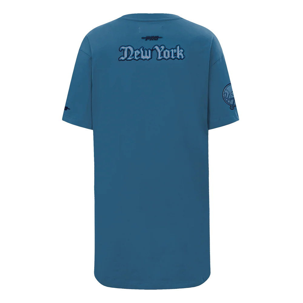MLB NEW YORK YANKEES COUNTRY CLUB WOMEN'S TOP DRESS (STEEL BLUE) - Image 3