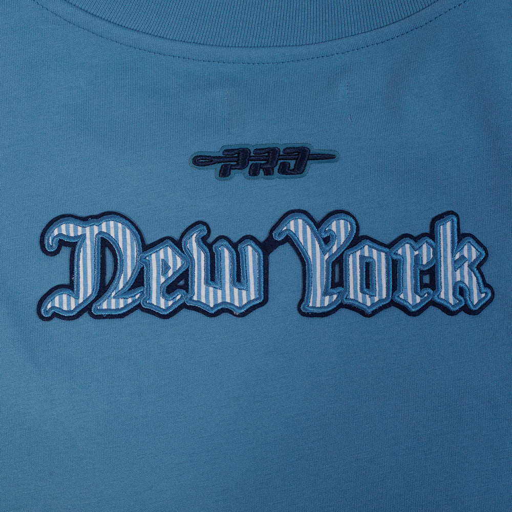 MLB NEW YORK YANKEES COUNTRY CLUB WOMEN'S TOP DRESS (STEEL BLUE) - Image 7