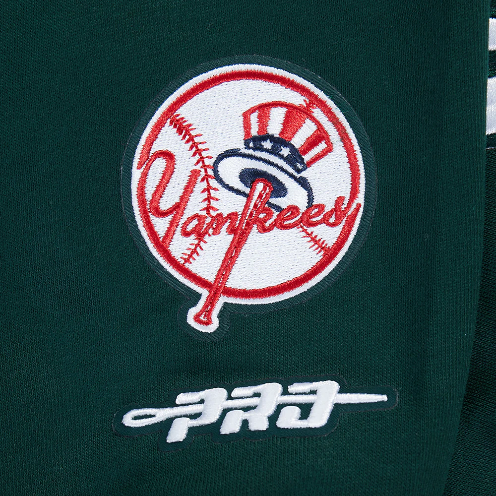 MLB NEW YORK YANKEES WINGSPAN WOMEN'S FLC CREWNECK (FOREST GREEN) - Image 4