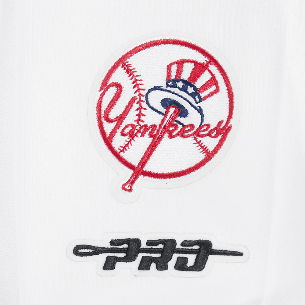 MLB NEW YORK YANKEES WINGSPAN WOMEN'S FLC CREWNECK (WHITE) - Image 7
