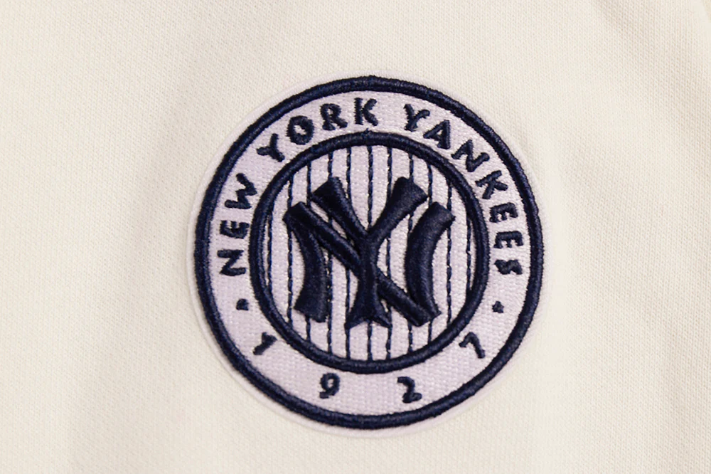 MLB NEW YORK YANKEES RETRO CLASSIC WOMEN'S CREWNECK (EGGSHELL/ MIDNIGHT NAVY) - Image 5