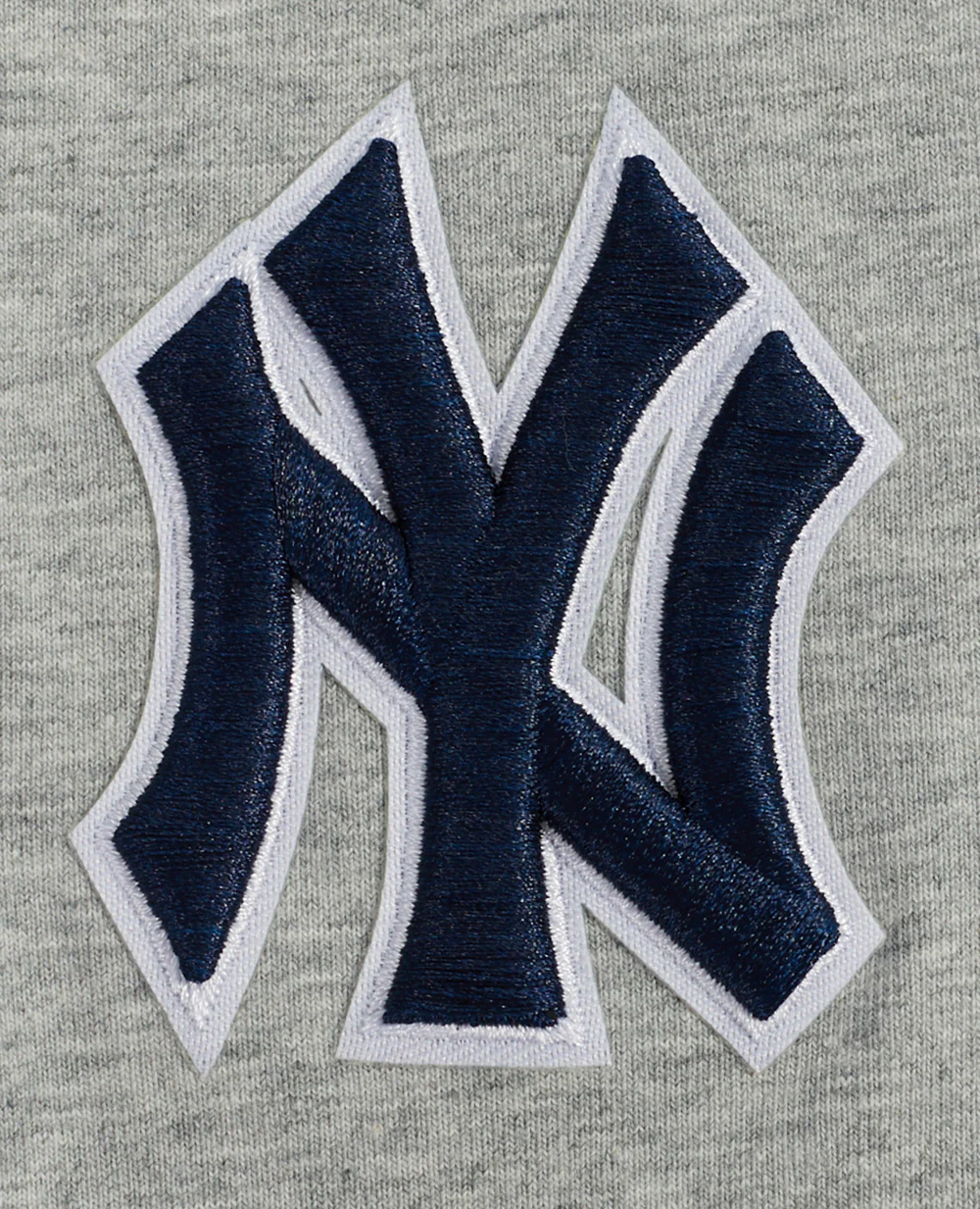 MLB NEW YORK YANKEES CLASSIC WOMEN'S COTTON BIKE SHORT (HEATHER GREY) - Image 5