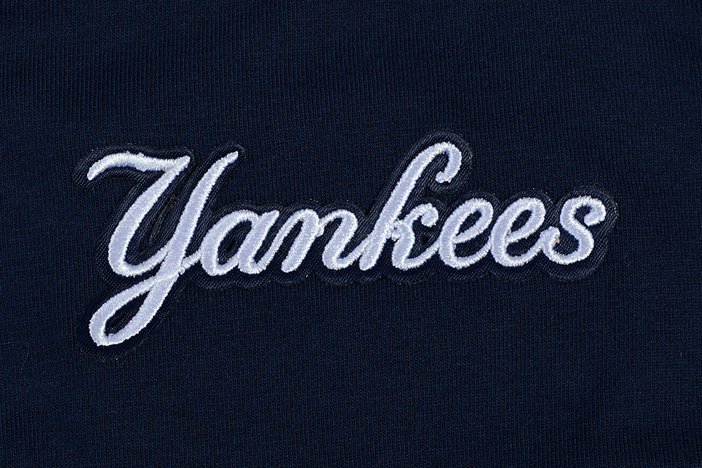 MLB NEW YORK YANKEES SCRIPT TAIL WOMEN'S HIGH WAIST JERSEY LEGGING (MIDNIGHT NAVY) - Image 7