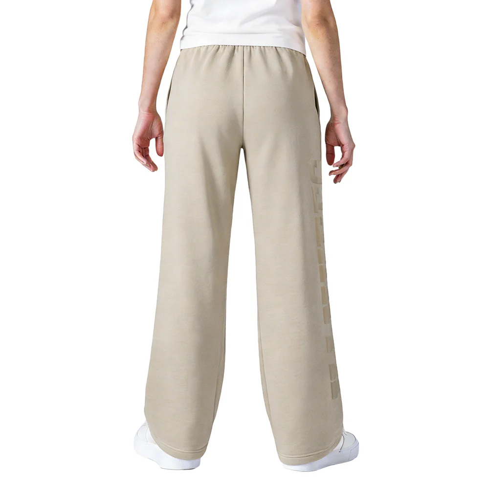 MLB NEW YORK YANKEES WINGSPAN WOMEN'S STRAIGHT LEG SWEATPANT (TAUPE)