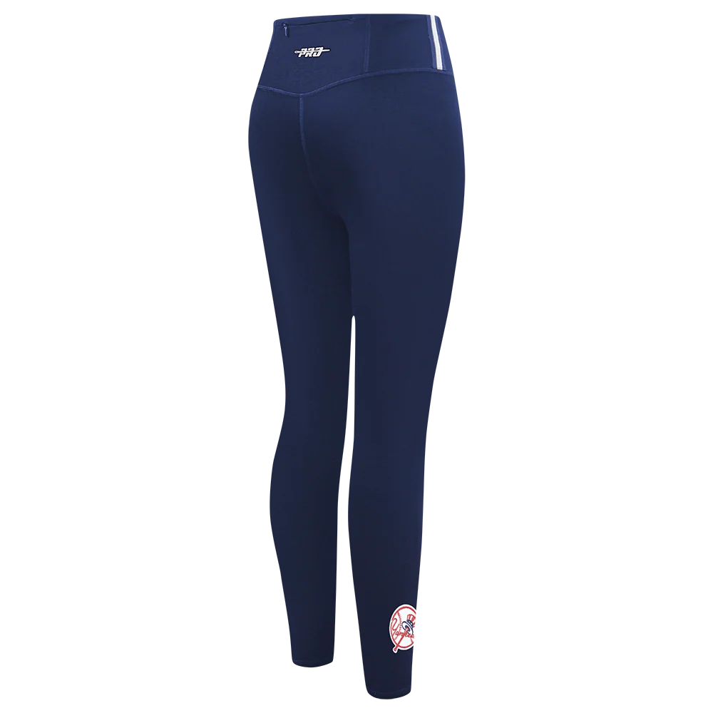 MLB NEW YORK YANKEES CLASSIC CHENILLE WOMEN'S HW JERSEY LEGGING (MIDNIGHT NAVY) - Image 5