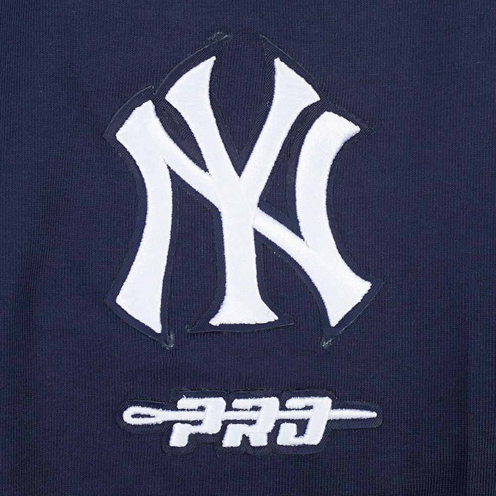 MLB NEW YORK YANKEES CLASSIC CHENILLE WOMEN'S HW JERSEY LEGGING (MIDNIGHT NAVY) - Image 7