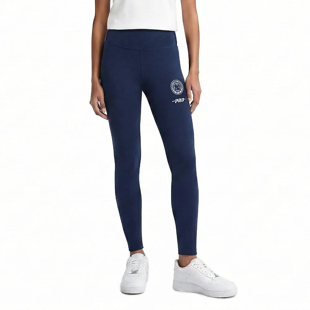 MLB NEW YORK YANKEES RETRO CLASSICS WOMEN'S LEGGING (MIDNIGHT NAVY) - Image 3