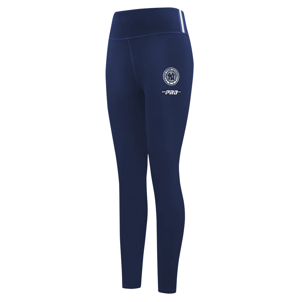 MLB NEW YORK YANKEES RETRO CLASSICS WOMEN'S LEGGING (MIDNIGHT NAVY) - Image 4