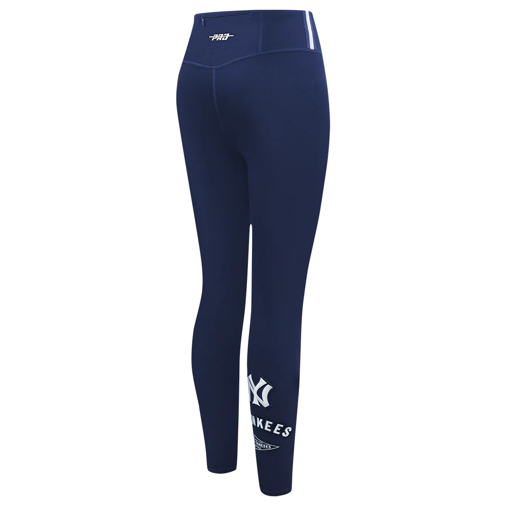 MLB NEW YORK YANKEES RETRO CLASSICS WOMEN'S LEGGING (MIDNIGHT NAVY) - Image 5