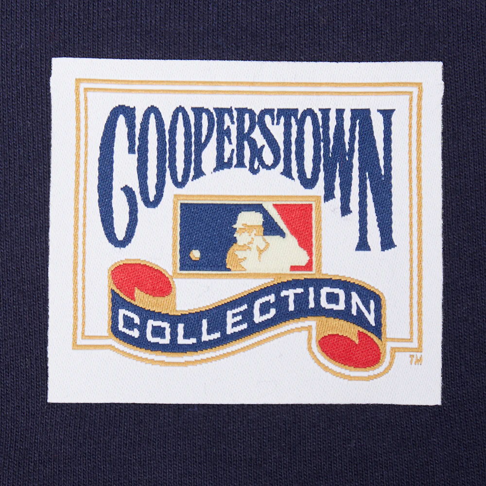 MLB NEW YORK YANKEES RETRO CLASSIC LITTLE BOYS SHORT SLEEVE STRIPED RIB TOP (MIDNIGHT NAVY) - Image 7