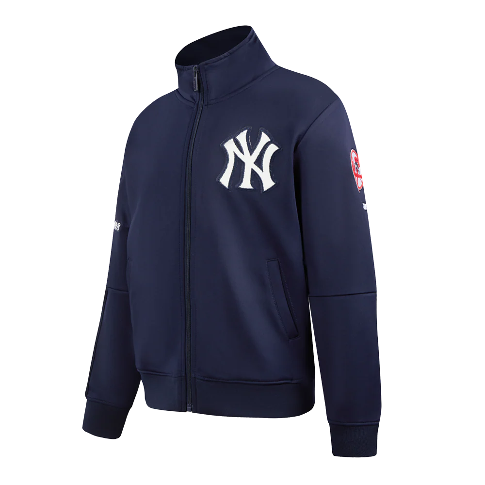 MLB NEW YORK YANKEES CLASSIC LITTLE BOYS TRACK JACKET (MIDNIGHT NAVY) - Image 2