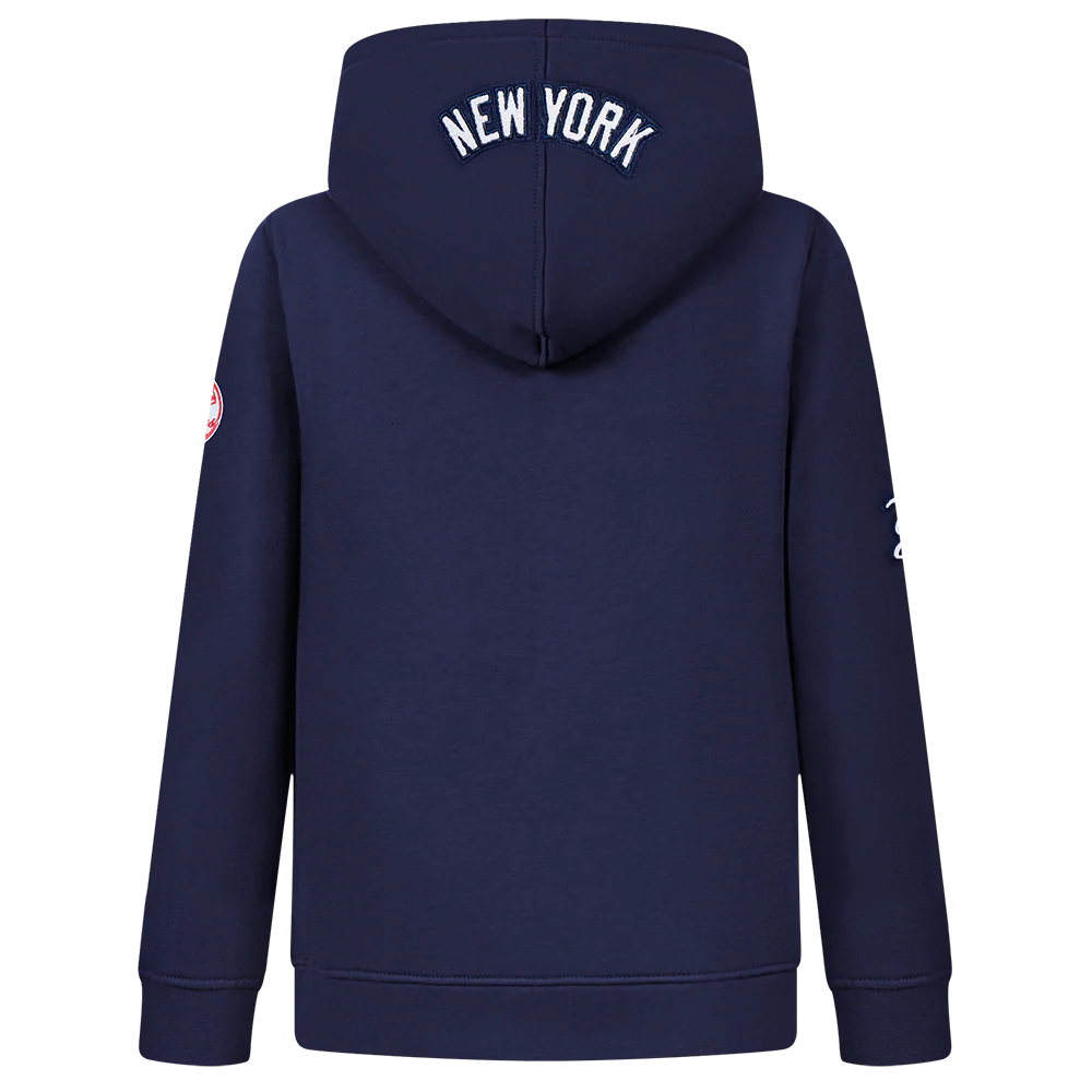MLB NEW YORK YANKEES CLASSIC TODDLER BOYS FLEECE FZ HOODIE (MIDNIGHT NAVY) - Image 3