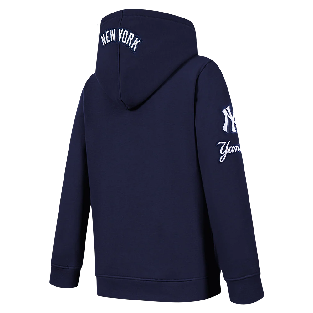 MLB NEW YORK YANKEES CLASSIC TODDLER BOYS FLEECE FZ HOODIE (MIDNIGHT NAVY) - Image 4