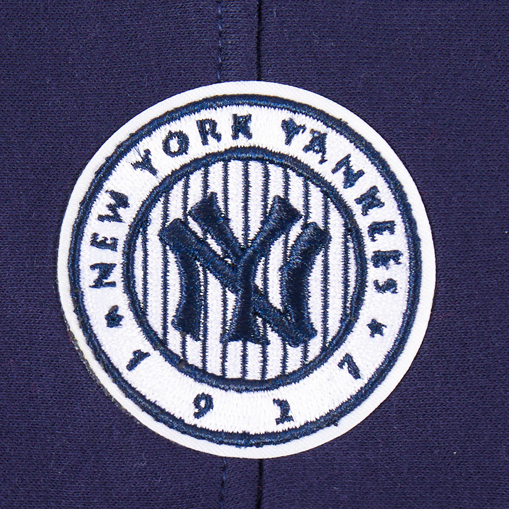 MLB NEW YORK YANKEES RETRO CLASSIC TODDLER BOYS RIB FLEECE PULLOVER HOODIE (MIDNIGHT NAVY) - Image 8