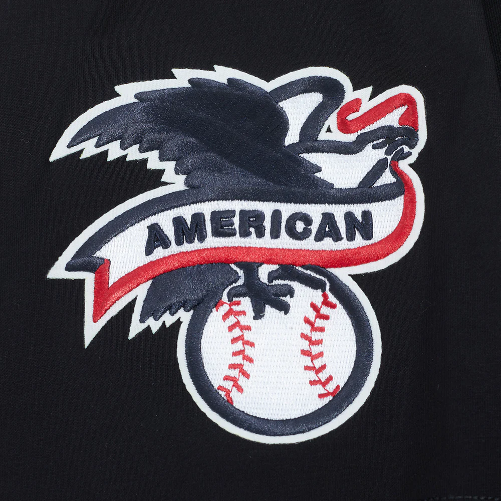 MLB OAKLAND ATHLETICS MASCOT MEN'S SINGLE JERSEY TOP (BLACK) - Image 6