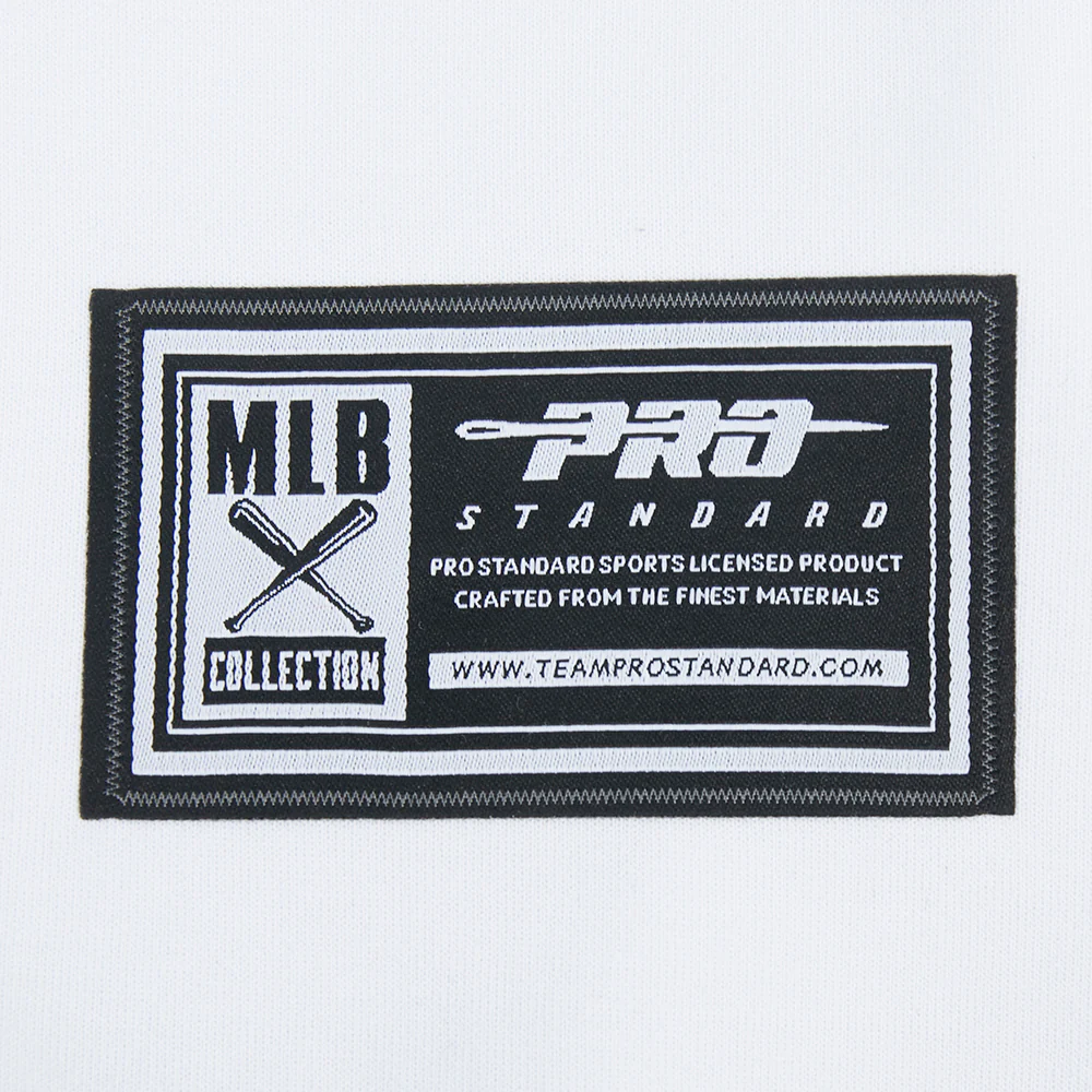 MLB ATHLETICS LETTERMAN MEN'S BUTTON DOWN (WHITE/BLACK) - Image 6