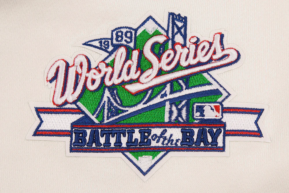 MLB OAKLAND ATHLETICS RETRO CLASSIC MEN'S PULLOVER HOODIE (EGGSHELL/ KELLY GREEN) - Image 9