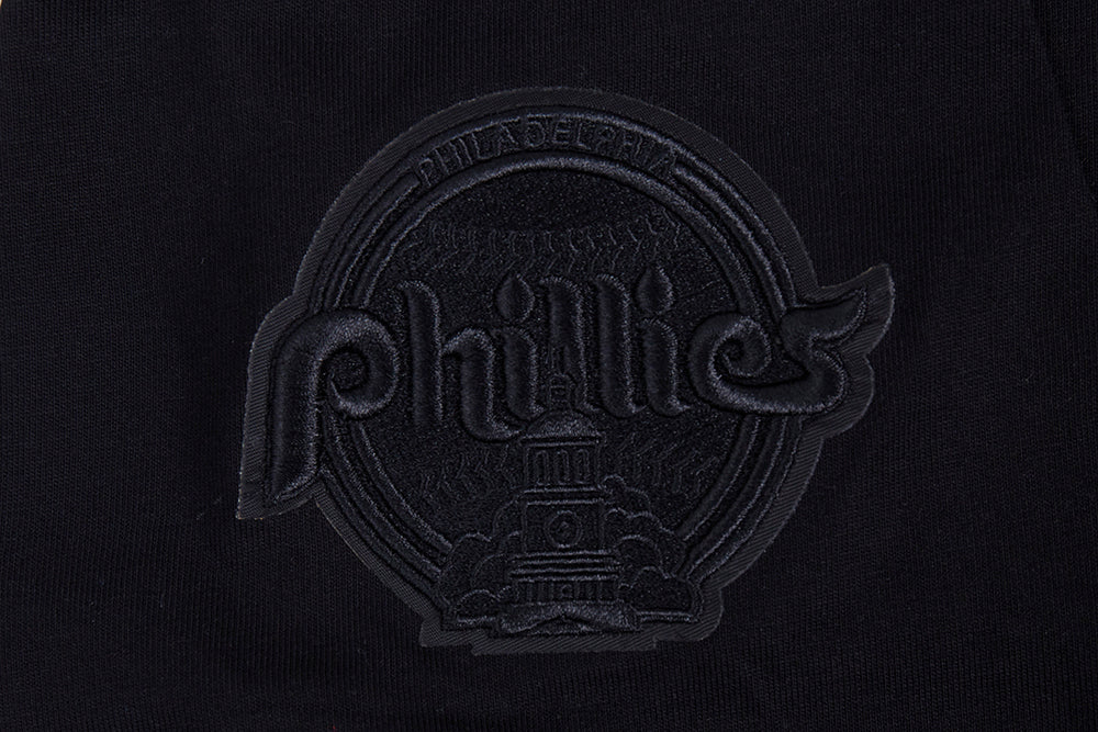 MLB PHILADELPHIA PHILLIES NEUTRAL MEN'S DROP SHOULDER TOP (BLACK) - Image 7