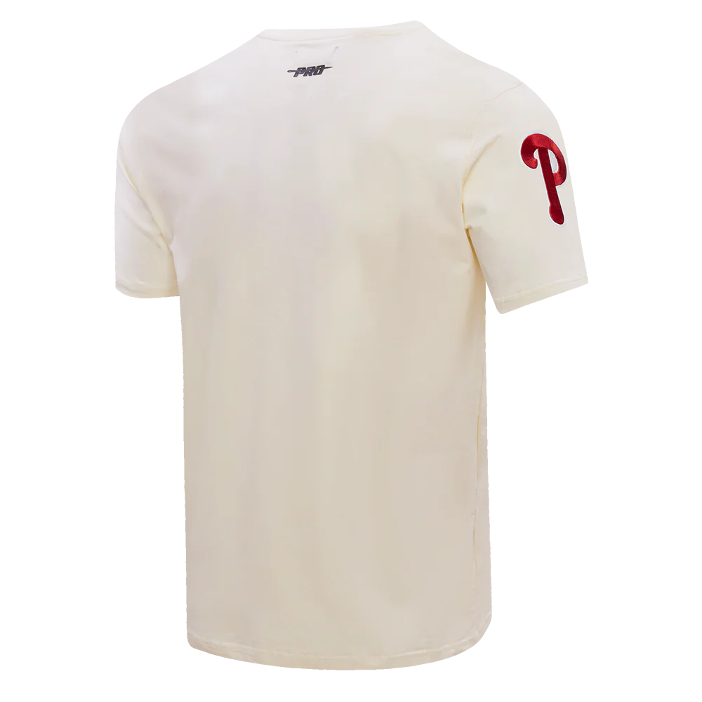 MLB PHILADELPHIA PHILLIES SCRIPT TAIL MEN'S TOPS (EGGSHELL) - Image 3