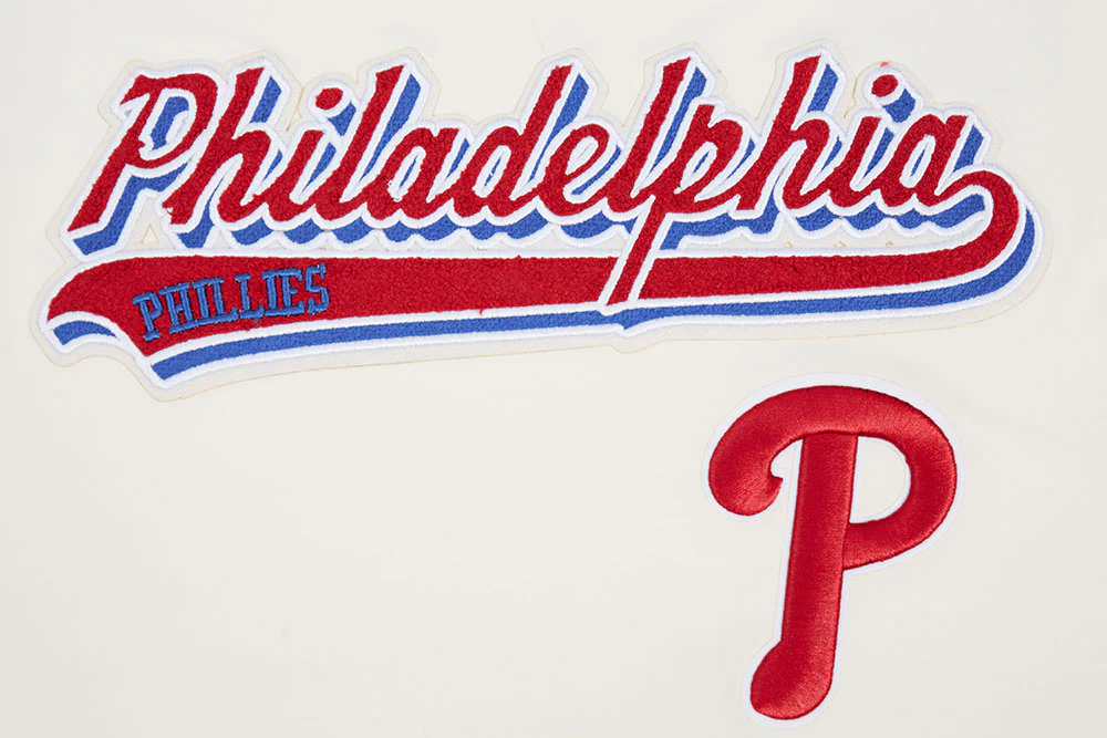 MLB PHILADELPHIA PHILLIES SCRIPT TAIL MEN'S TOPS (EGGSHELL) - Image 5