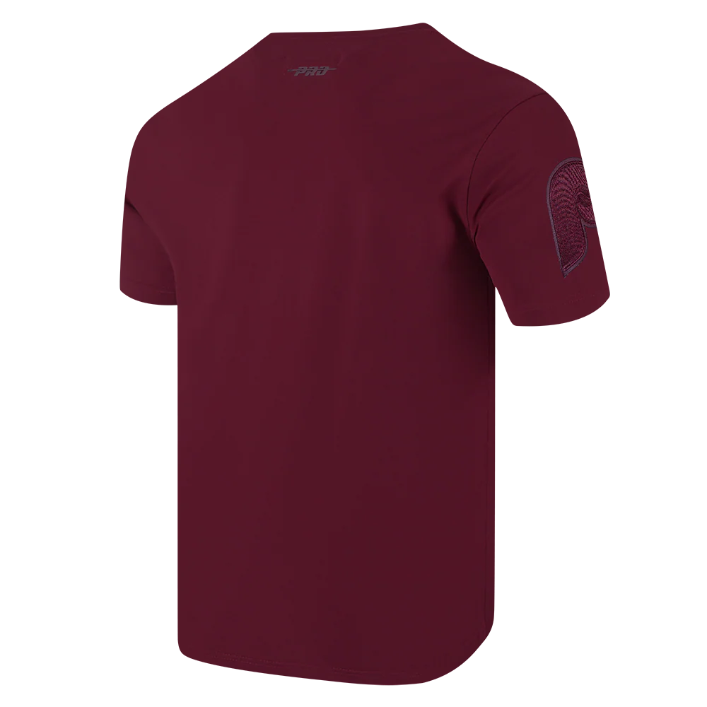 MLB PHILADELPHIA PHILLIES TRIPLE TONAL SJ TEE (WINE) - Image 4