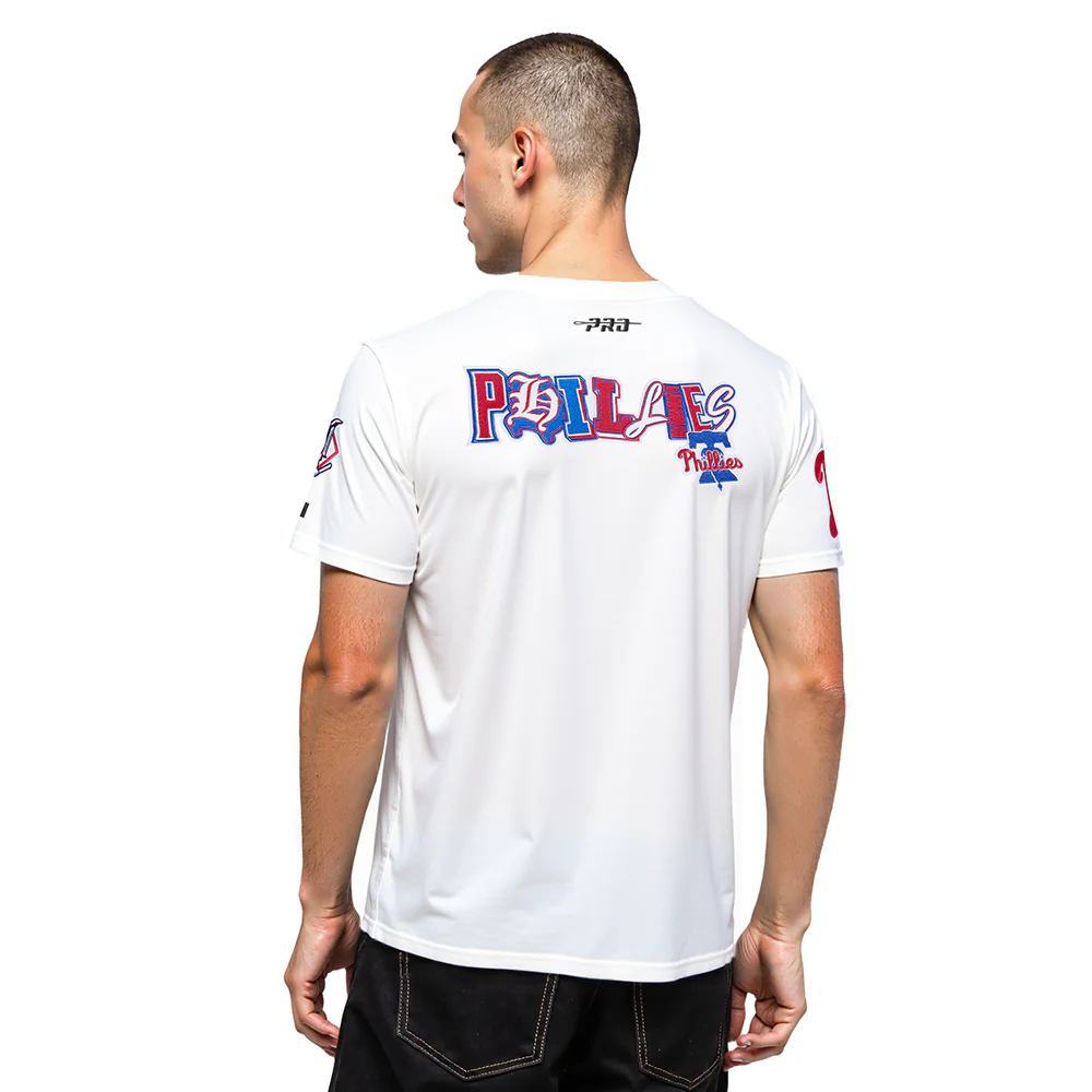 MLB PHILADELPHIA PHILLIES CITY RANSOM MEN'S SINGLE JERSEY TEE (WHITE) - Image 2