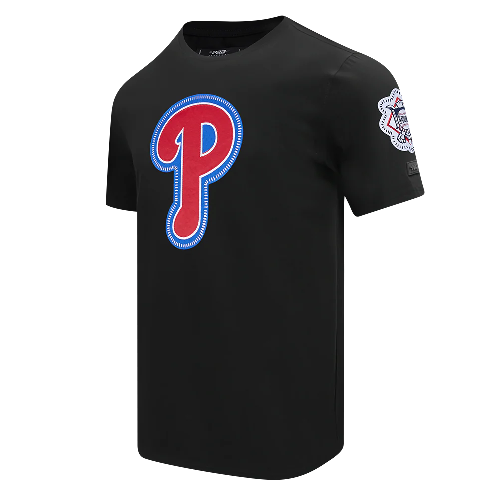 MLB PHILADELPHIA PHILLIES DIY PICK STITCH MEN'S SINGLE JERSEY TOP (BLACK) - Image 4