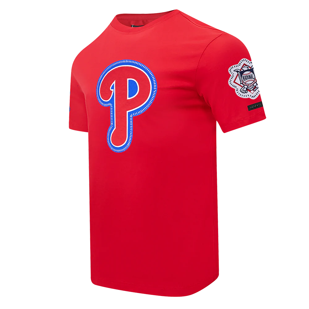 MLB PHILADELPHIA PHILLIES DIY PICK STITCH MEN'S SINGLE JERSEY TOP (RED) - Image 2