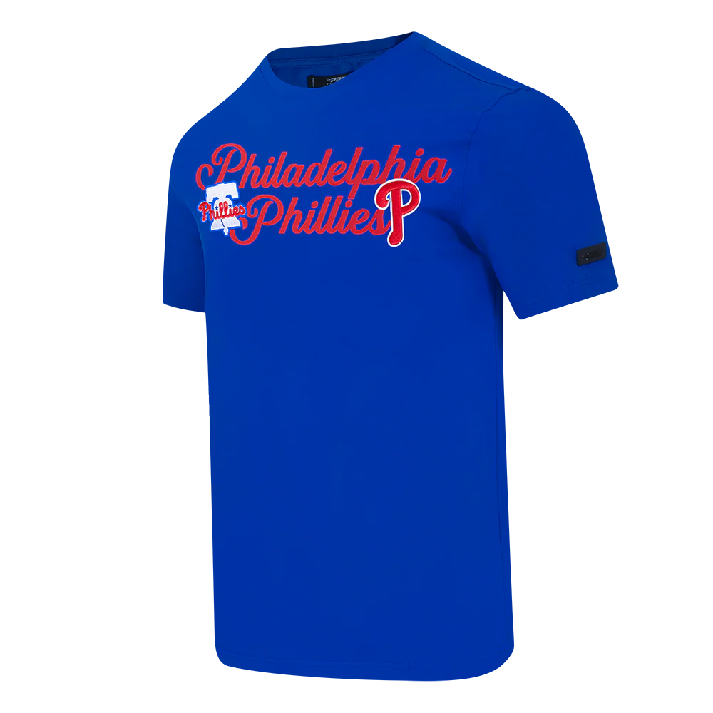 MLB PHILADELPHIA PHILLIES SOUVENIR MEN'S SINGLE JERSEY TOP (ROYAL BLUE) - Image 2