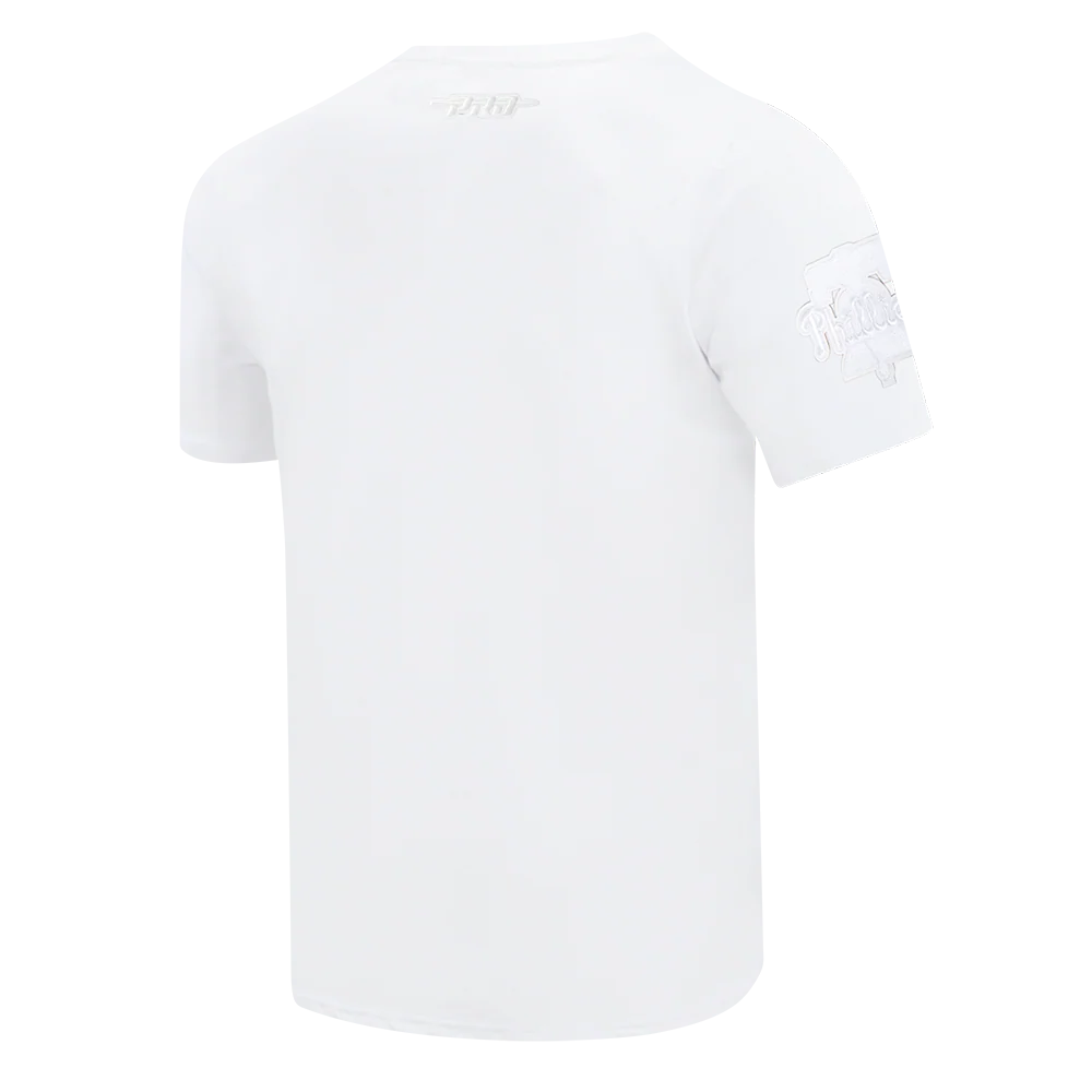 MLB PHILADELPHIA PHILLIES WHITE OUT MEN'S SINGLE JERSEY TOP (WHITE) - Image 4