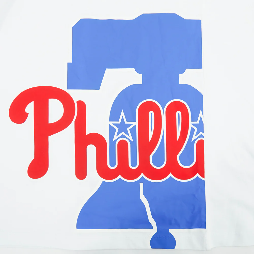 MLB PHILADELPHIA PHILLIES LIVING LARGE MEN'S CJ DROP SHOULDER TOP (WHITE) - Image 5