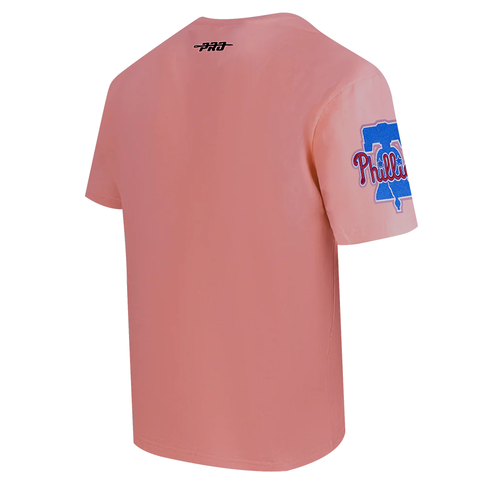 MLB PHILADELPHIA PHILLIES  STAMPED MEN'S S/S TOP (DUSTY PINK) - Image 6